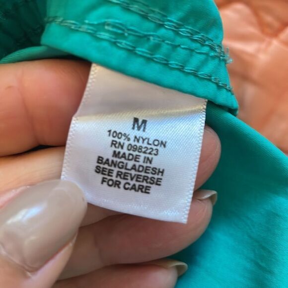 Magellan “Laguna Madre” green nylon fish gear short sleeved shirt - Picture 9 of 10